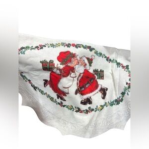 Vintage tree skirt felt